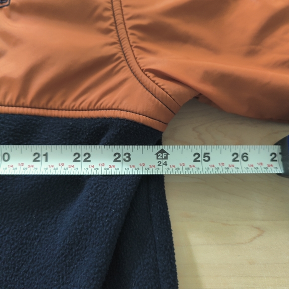 Chaps Mens Zip Up Fleece windbreaker - Picture 7 of 8